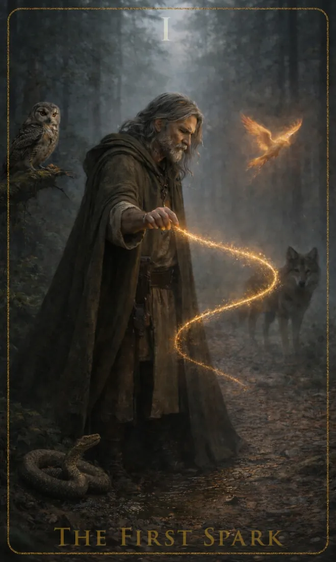 Tarotkortet The First Spark