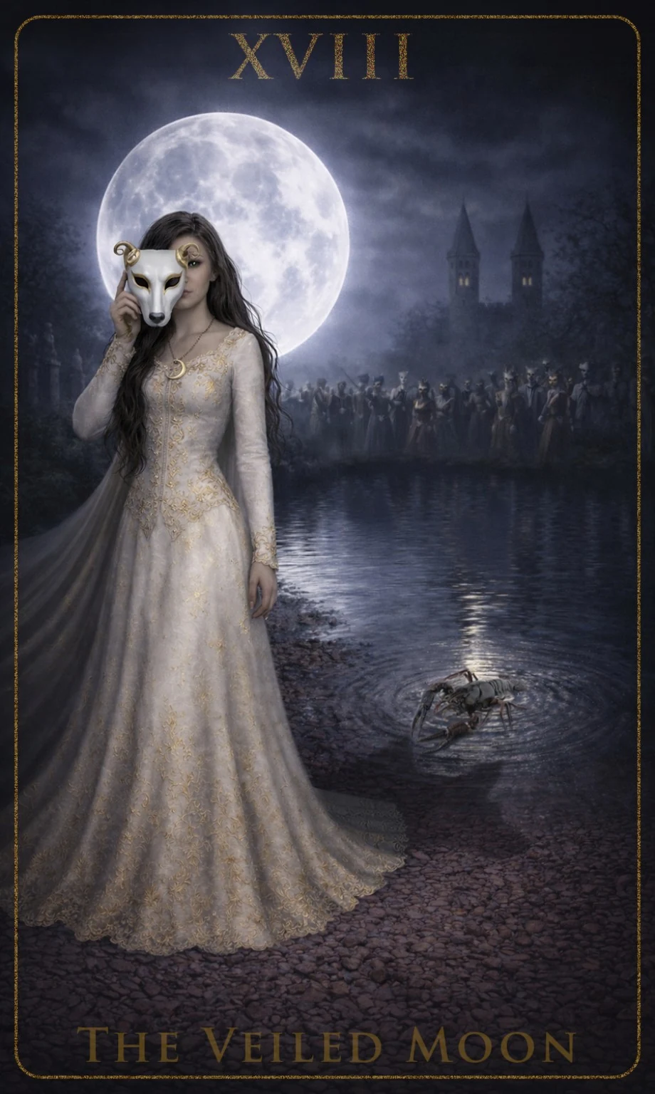 Tarotkortet The Veiled Moon